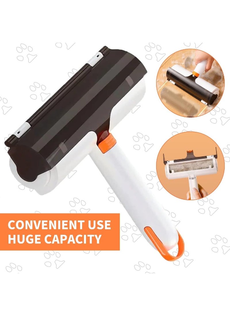 Prostuff.in Prostuffin Portable Lint Rollers SelfCleaning Pet Fur Removal Tool Reusable Perfect for Furniture Couch Carpet Clothes Car Seats Efficient Tools for Removing Sticky Pet Hair Multicolour 1Pcs  - Image 3