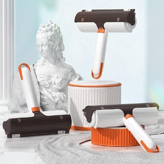 Prostuffin Portable Lint Rollers SelfCleaning Pet Fur Removal Tool Reusable Perfect for Furniture Couch Carpet Clothes Car Seats Efficient Tools for Removing Sticky Pet Hair Multicolour 1Pcs - pzsku/Z440C5A8A0F6DDF7AFD7CZ/45/1746637265/f10b9e2a-0a08-4ba7-8286-20f9540ea930