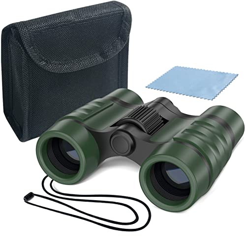 ESSENSON Binoculars for Kids Toy Gift for 3 4 5 6 7 8 Year Old Boys Girls Kids Telescope Outdoor Toys for Sports and Outside Play Hiking Bird Watching Travel Camping Birthday PresentsGreen - Image 1