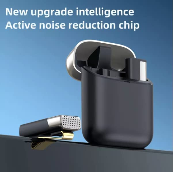 Bietrun Wireless Lavalier Omnidirectional Microphone System Vlog for Type-C Android & iPhone,Plug and Play,Noise Reduction,No Need APP & Bluetooth (BIT6) - Image 2