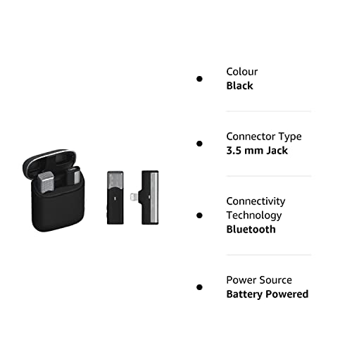 Bietrun Wireless Lavalier Omnidirectional Microphone System Vlog for Type-C Android & iPhone,Plug and Play,Noise Reduction,No Need APP & Bluetooth (BIT6) - Image 5