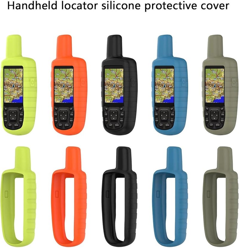 Fluorescent Green Protective Cover Case Guard for Garmin GPSMAP 64x 64sx Bike Computer - Image 3