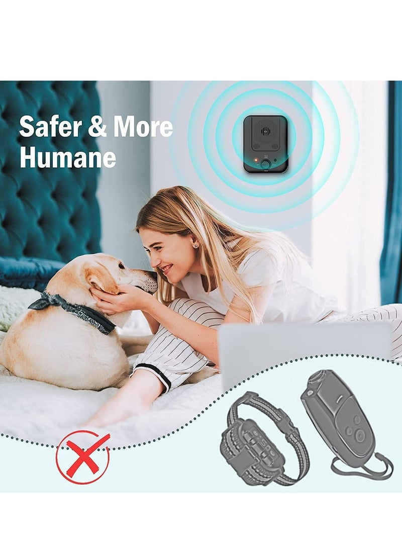 KASTWAVE Dog Anti Barking Device, 3 Frequencies Sensitivities Auto Dog Barking Deterrent Devices,33FT Dog Barking Control,Ultrasonic Stop Dogs Barking Pet Gentle Anti Barking Device Dogs Training  - Image 4
