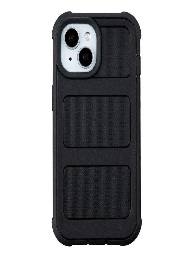 Saiboro Compatible with Defender iPhone 15 Case with Clip,Holster with Kickstand,for Heavy Duty iPhone 15 Phone Case Rugged 2 Layers of Sturdy,Anti-Drop for Phone Case iPhone 15 Case Protective(Black) - Image 2