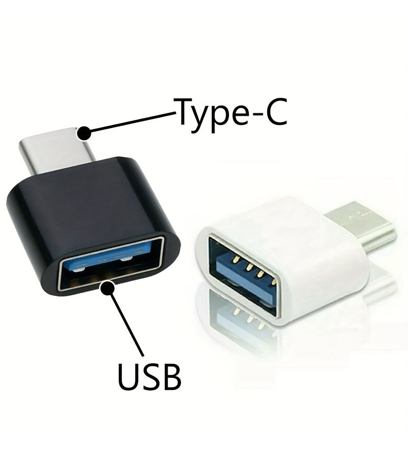 مجموعة من 3 محولات USB-C إلى USB 3.0 باللون الأبيض، محول تحويل USB-C إلى USB أنثى OTG متوافق مع Thunderbolt 3، MacBook Pro Air 2019 والإصدارات الأحدث، iPad Pro 2020، Galaxy S20، S20 Plus، Google Pixel، Dell XPS - Image 4