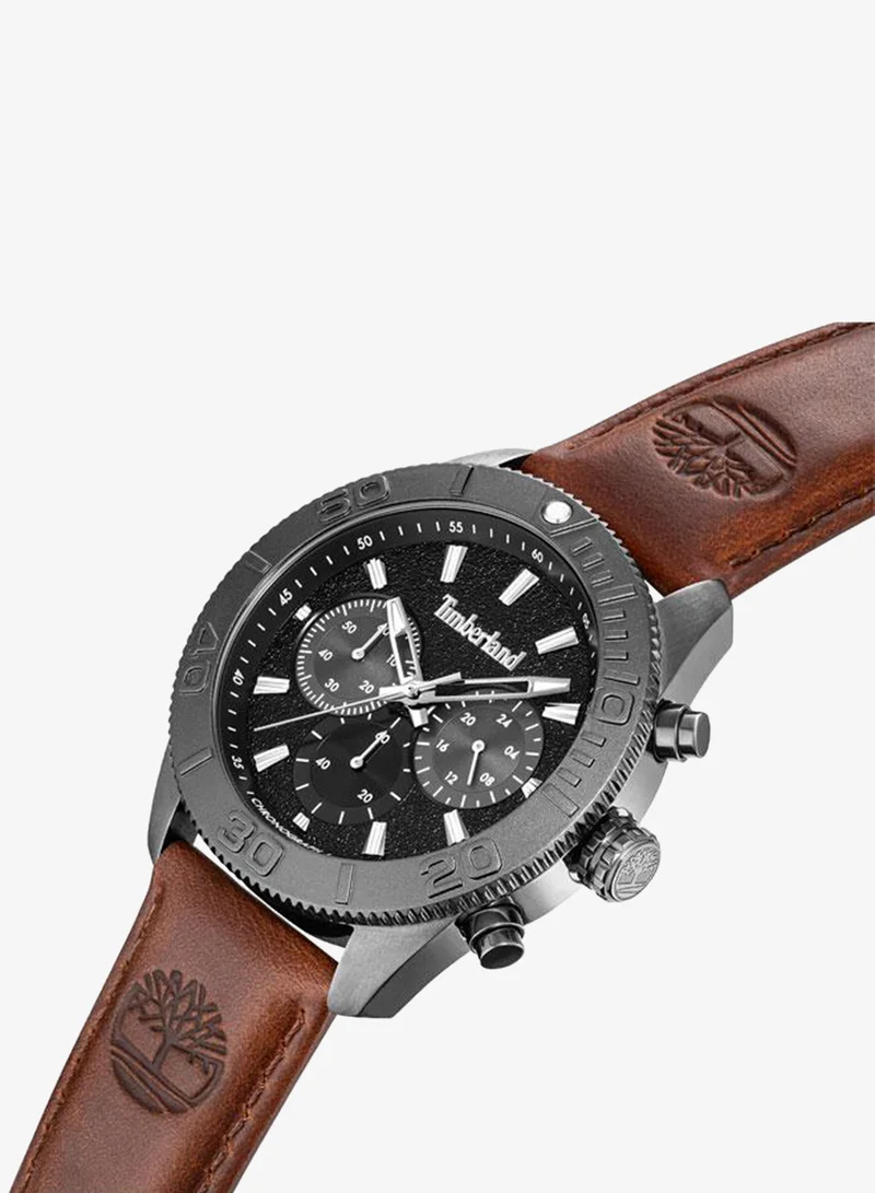 تمبرلاند Carrigan Interchangeable Strap & Bezel Chronograph Watch for Men, 44mm