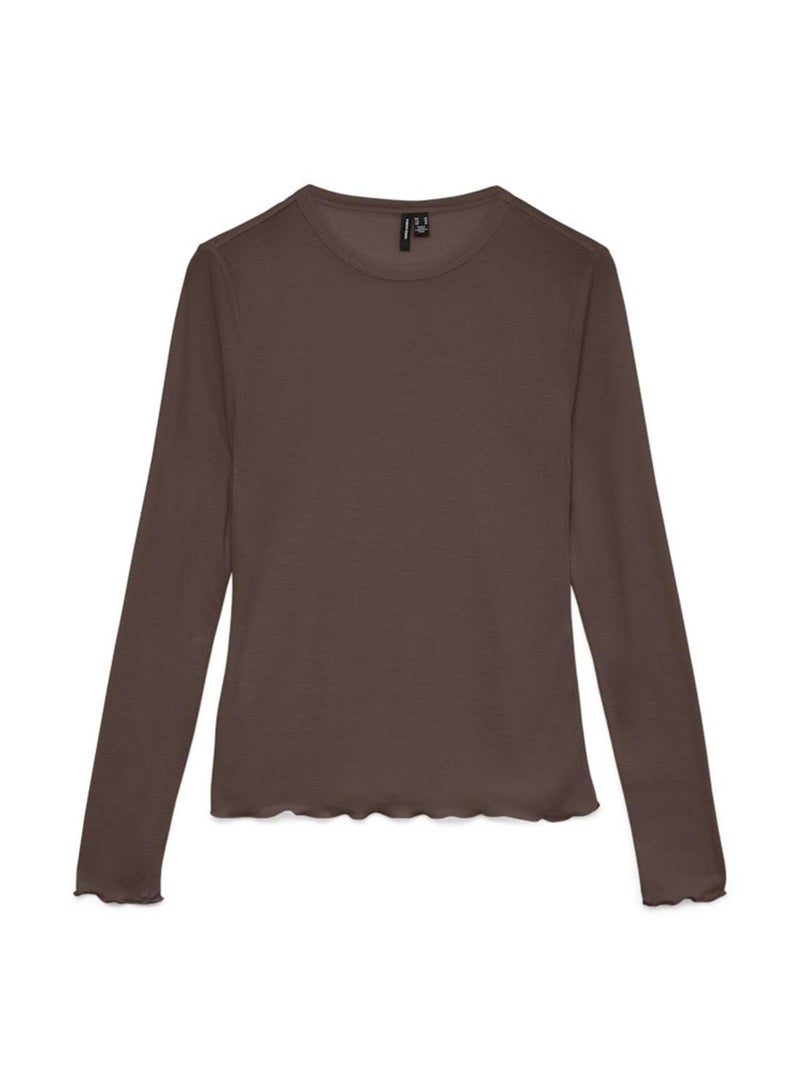 VERO MODA Long Sleeve Fitted Top - Image 3