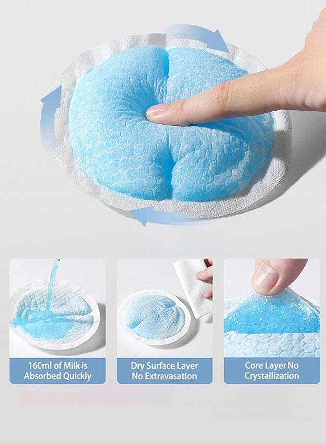 Free Air 50 Piece Disposable Breast Pads Anti Overflow Milk, Disposable Soft and Super Absorbent Nursing Breast Pads, Suitable for Postpartum Breastfeeding,Pad for Day and Night Use  - Image 5