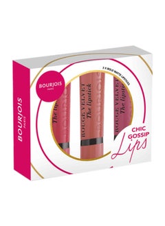 BOURJOIS PARIS Velvet The Lipstick (3 At 30% Off) Kit  - Image 1