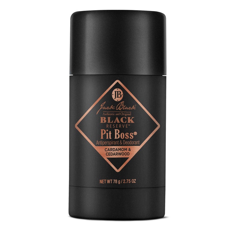 Jack Black Pit Boss Black Reserve Antiperspirant & Deodorant Men - 2.75 oz - Cardamom & Cedarwood - Mens Deodorant for Sensitive Skin - Image 1
