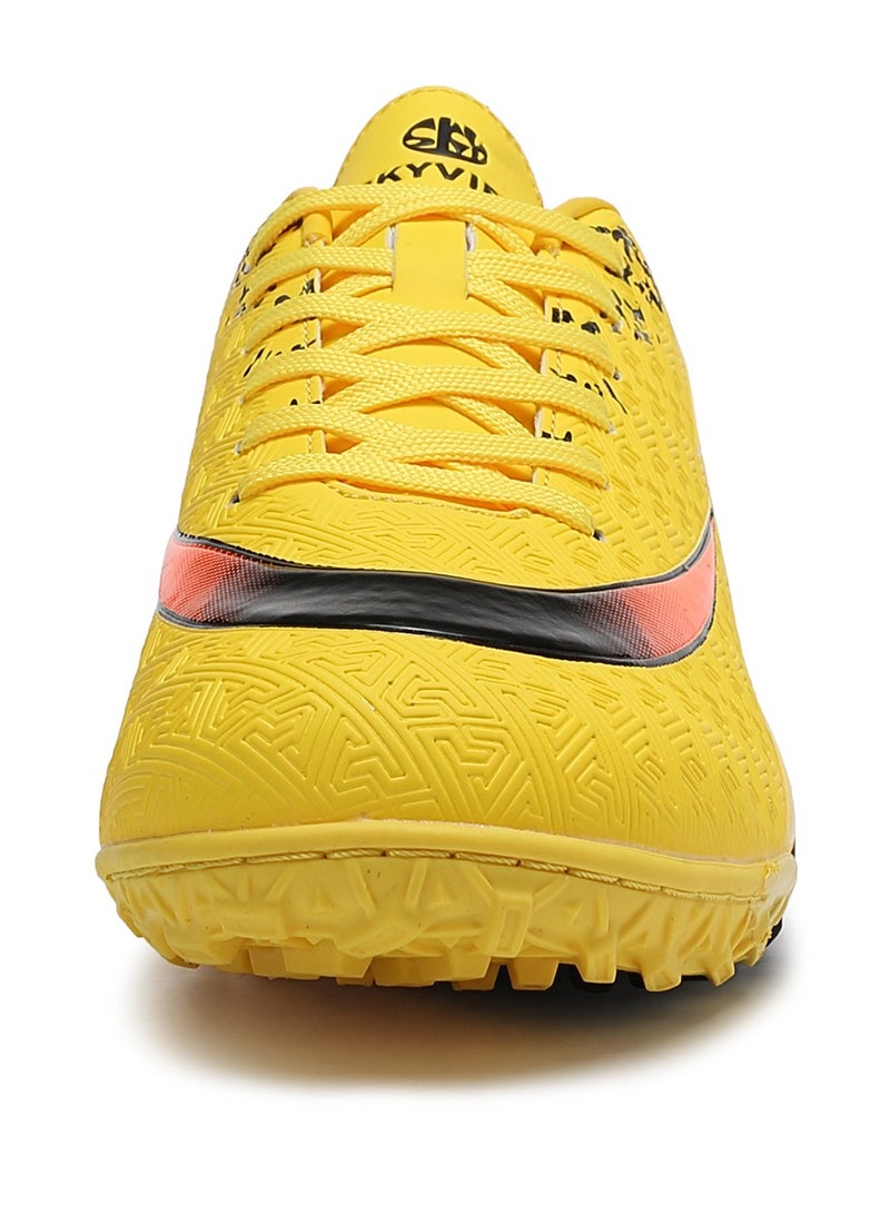 سكاي فيو أحذية كرة قدم للأولاد والبنات للتدريب الداخلي والخارجي، أحذية كرة قدم للأطفال مزودة بنعل داخلي IC/IN Sole - Image 3