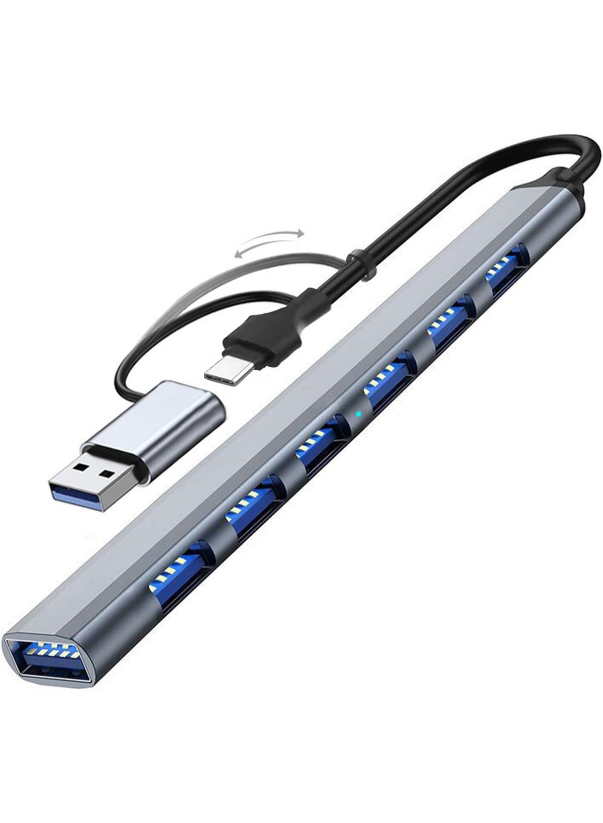 viuauax Viuauax 7 Port Usb 3 0 Hub usbc 5 GBPS Z440D3CA274992CAA9D22Z