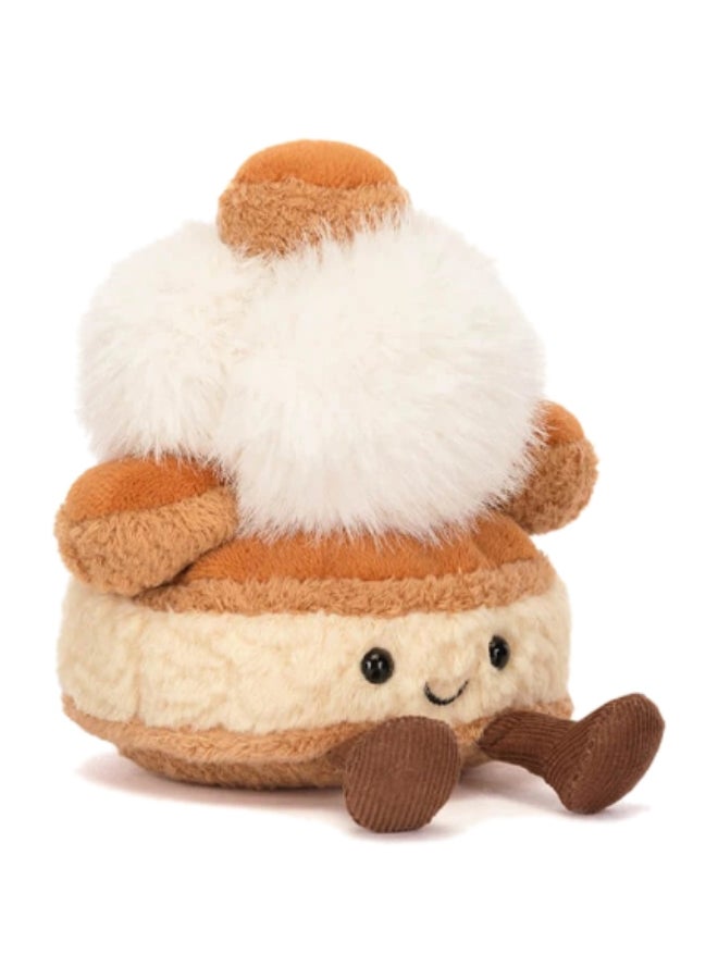 Jellycat Amuseables Mirielle St. Honoré Plush Toy, Soft Pastry Stuffed Plush for Kids & Collectors, Cute Dessert Character Gift Toy, 14cm - Image 1