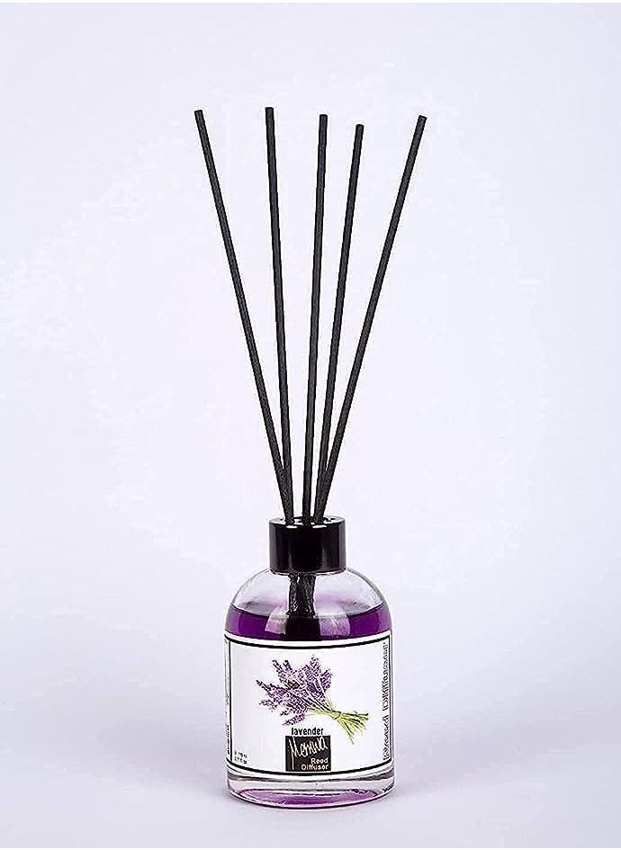 Memwa - Reed diffuser Lavender 110 ml with 5 sticks - Image 1