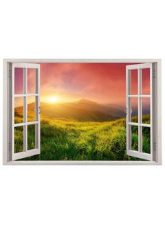 Paper Plane Design PAPER PLANE DESIGN Vinyl 3D Wall Window Sticker (90 x 60 cm, Multicolour)  - Image 1