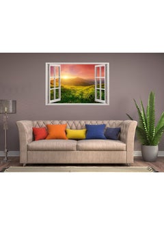 Paper Plane Design PAPER PLANE DESIGN Vinyl 3D Wall Window Sticker (90 x 60 cm, Multicolour)  - Image 3