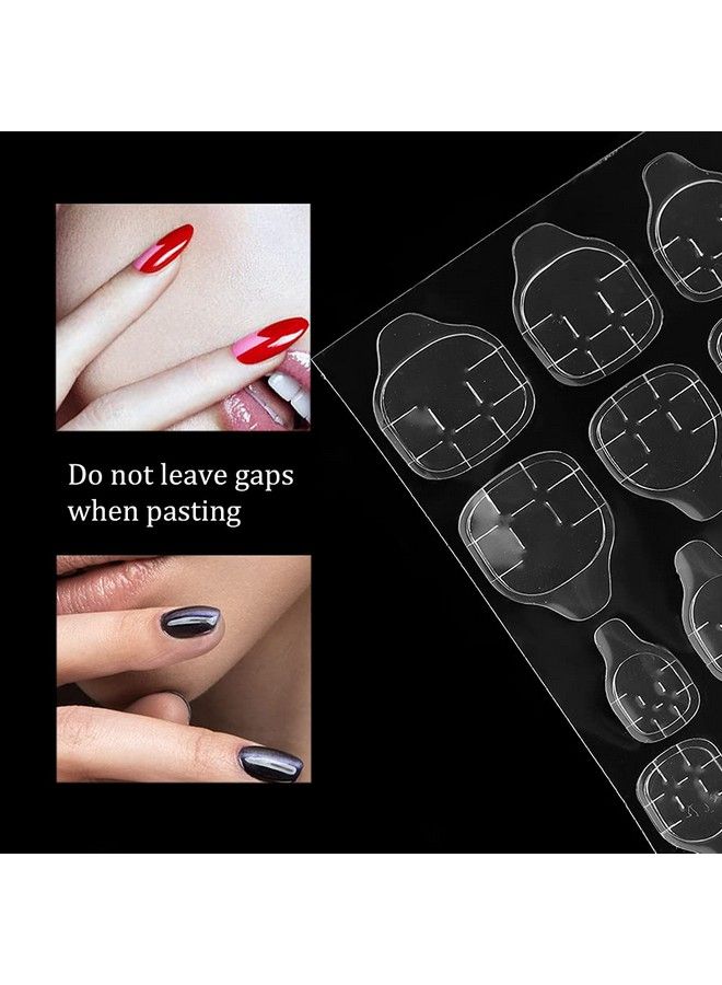 EBANKU 50Sheets Nail Adhesive Tabs 1200Pcs Doubleside Nail Glue Stickers Adhesive Tabs For Press On Nail Sticky Tabs Manicure - Image 5