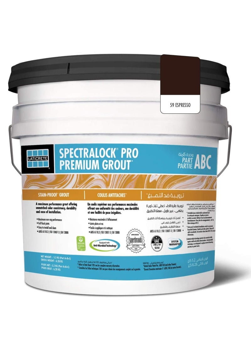 LATICRETE SPECTRALOCK Pro Premium Grout - Epoxy grout - 59 Espresso  - Image 1