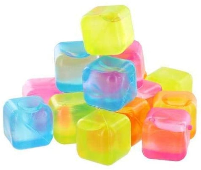 Prostuff.in Kwikbuy ice Moulds || Silicone Reusable ice Cubes || Multicolor (24 Pcs) - Image 2