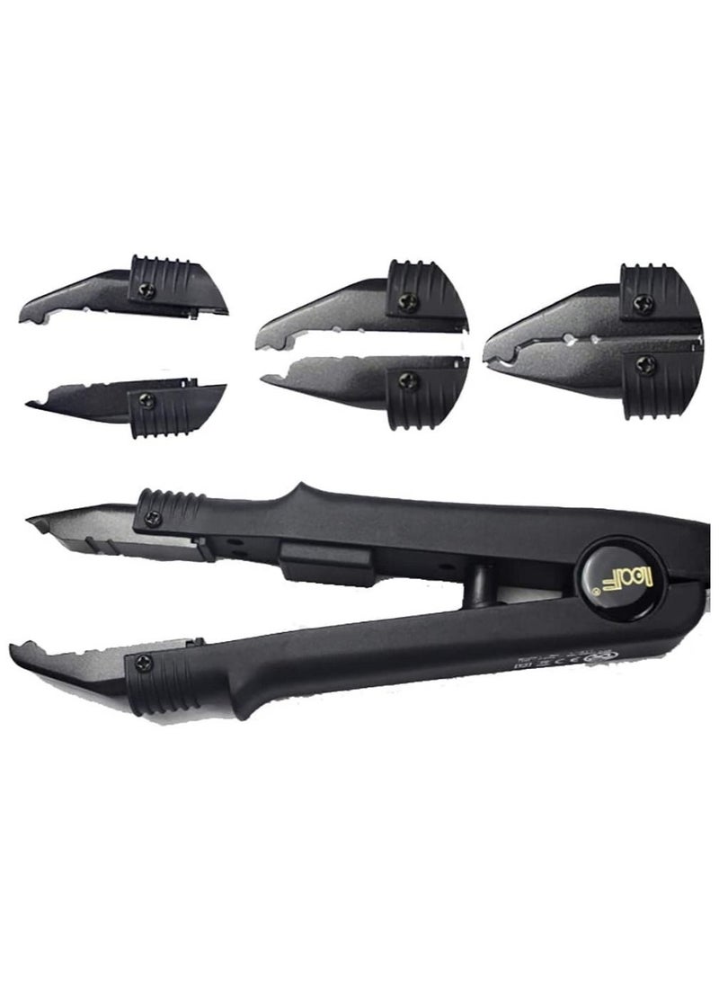 Estelle Hair Extension Iron Treatments for Professional Salon Equipment Style 02 Black - Image 2