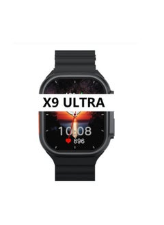 في & حول ساعة ذكية X9 Ultra شاشة عرض سوبر أموليد وهيكل من الألومنيوم وشحن لاسلكي 49 ملم  - Image 4