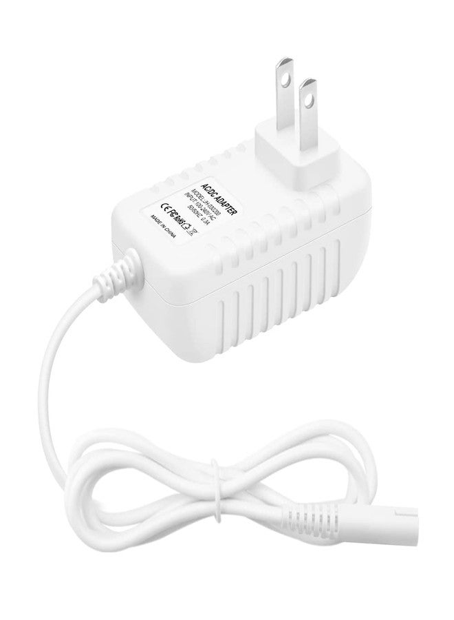 Arkare Replacement Charger for Waterpik Water Flosser Cordless WP360 WP360W WP462 WP462W WP450 WP450W WP468 WF-13 WP-100 Series Water Flosser, Arkare 3V Power Supply Cord Wall Charger 6FT Two Prong Adapter - Image 1