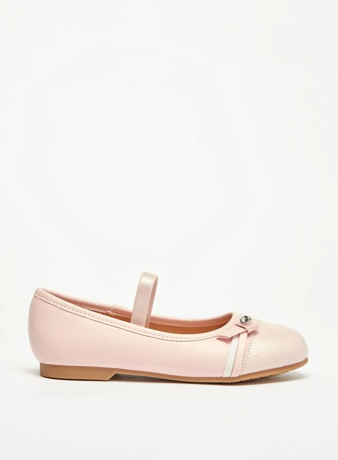 JUNIORS Girls Embellished Slip-On Ballerina Shoes