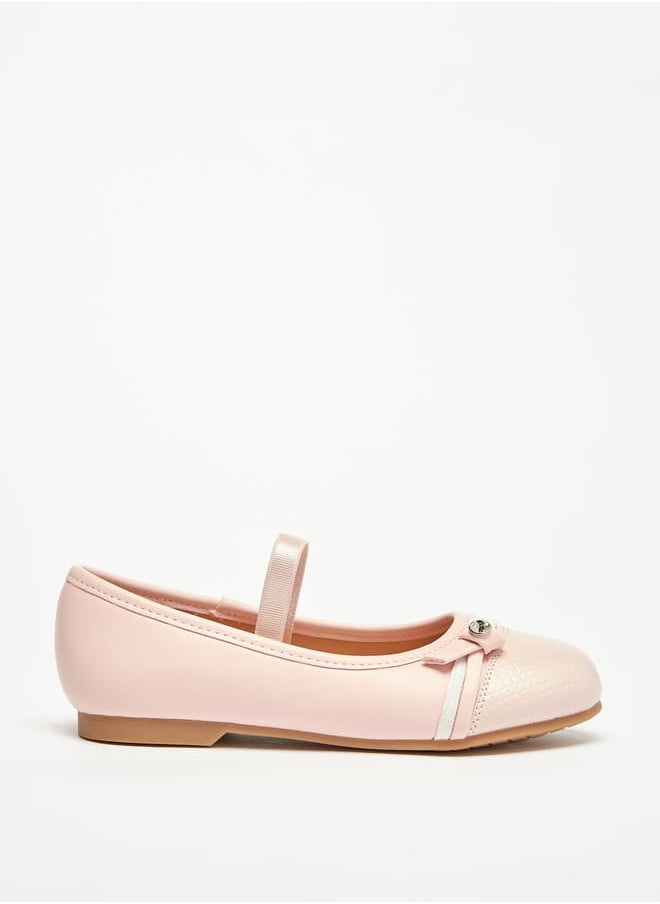 JUNIORS Girls Embellished Slip-On Ballerina Shoes  - Image 3