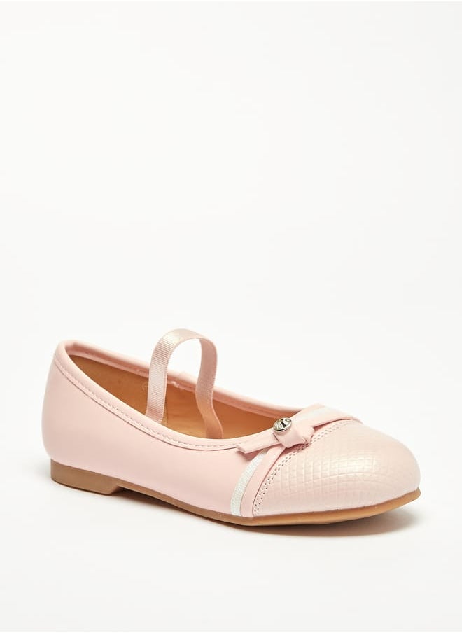 JUNIORS Girls Embellished Slip-On Ballerina Shoes  - Image 1