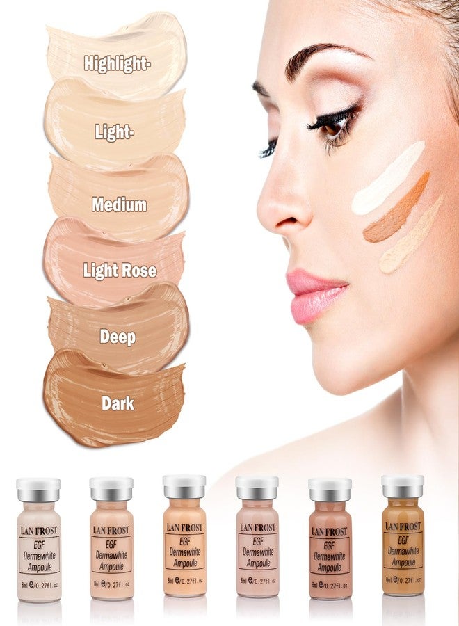 TRESSON Facial Booster Starter Kit Hydration Serum Foundation Skincare Mix 0.27oz Hydration Ampoule and Essence Foundation 12 VialsPigment Skincare Kit (Multicolor - Image 3