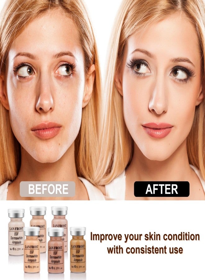 TRESSON Facial Booster Starter Kit Hydration Serum Foundation Skincare Mix 0.27oz Hydration Ampoule and Essence Foundation 12 VialsPigment Skincare Kit (Multicolor - Image 4
