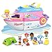 iPlay, iLearn iPlay iLearn Boat Dollhouse Playset for Girls 35 Kids Pretend Play Doll House Set W Cruise Ship Dolls Camping Accessories Birthday Gifts for 4 5 6 Year Olds Children Toddlers - Image 4