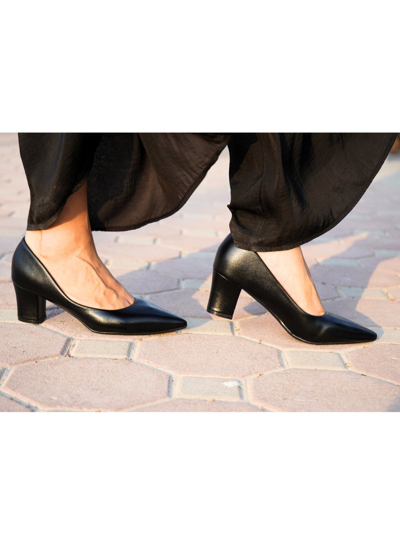 SD.Felano Women's High Heels Pumps Shoes | Closed Toe, Dress Slip-On Heels for Girls & Ladies | Mattee Women's Fashion High Heels for Party Bride Wedding Dress Platform Shoes - Image 3