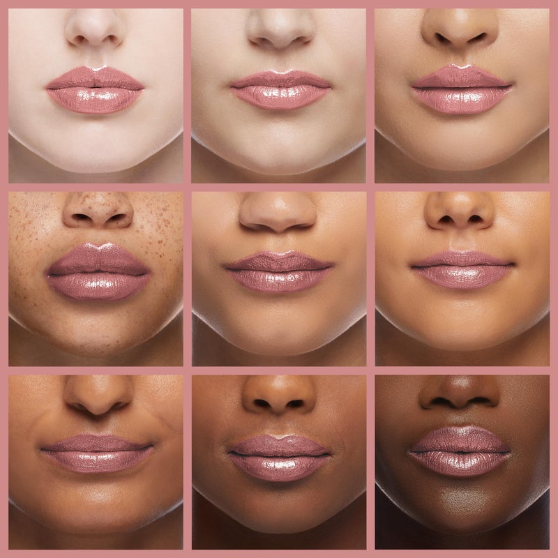 Oulac Light Pink Lipstick for Women with Metallic 3D Shine Lightweight Hydrating Formula, High Impact Lip Color, Vegan Beauty, Full Coverage Lip Makeup, Christmas Gifts for Women, Baby Angel(13) - Image 3
