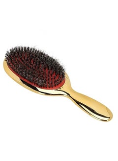 Generic Anti-Static Hair Brush ，Air Cushion Massage Brush Women Detangling Hair Brush for Curly Straight Hair Styling Tool Hairbrush (Gold)  - Image 1