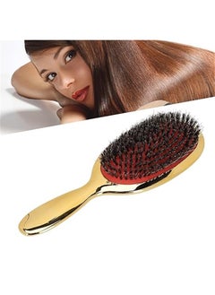 Generic Anti-Static Hair Brush ，Air Cushion Massage Brush Women Detangling Hair Brush for Curly Straight Hair Styling Tool Hairbrush (Gold)  - Image 5