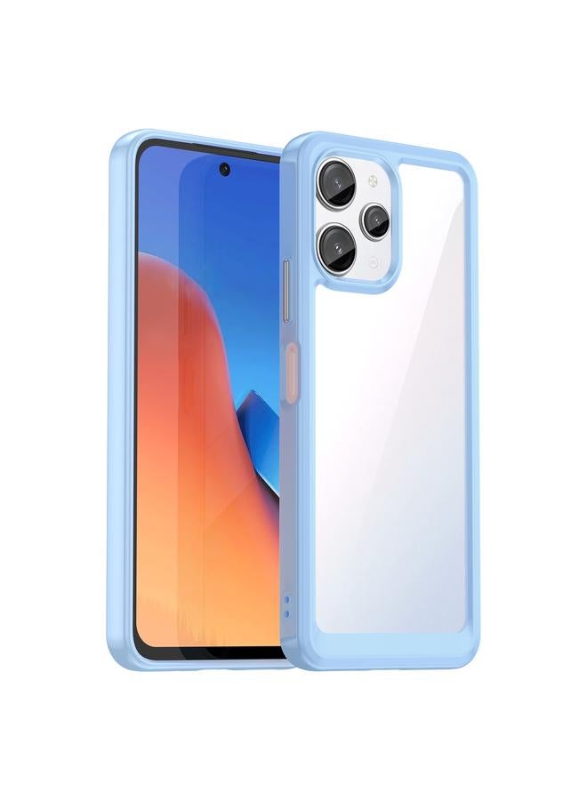 The Bros حافظة لهاتف شاومي ريدمي 12R سلسلة ملونة حافظة أكريليك هجين TPU