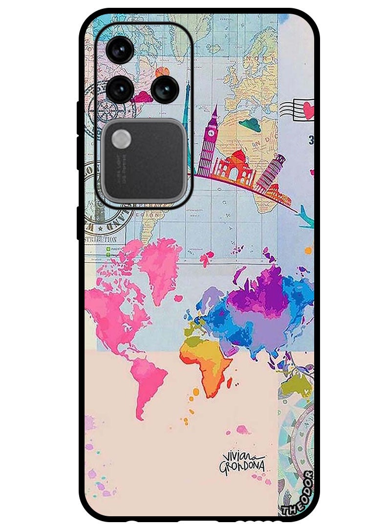 Theodor Protective Case Anti Scratch Shock Proof Bumper Cover For Vivo S18 Pro Travel - Image 1