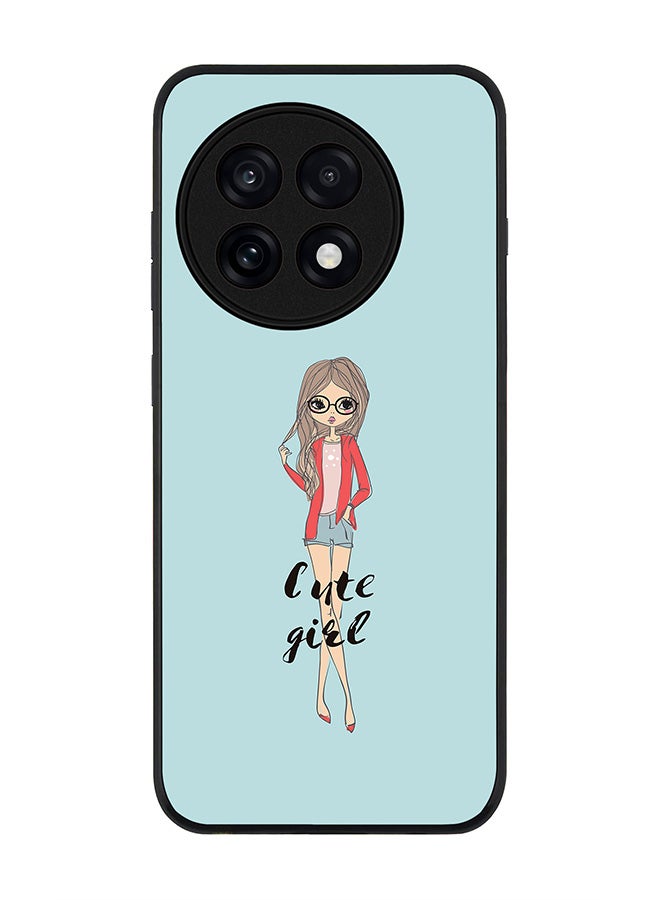Stylizedd For OnePlus 13R / Ace 5 Pro Case,Slim fit Camera Protection, Shockproof Thin Phone cover  - Dreamer Cute Girl