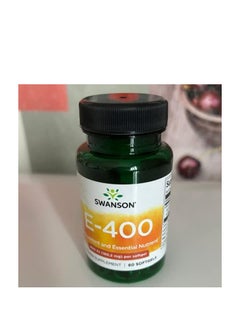 Vitamin E 180 mg (400 IU) 60 Softgels