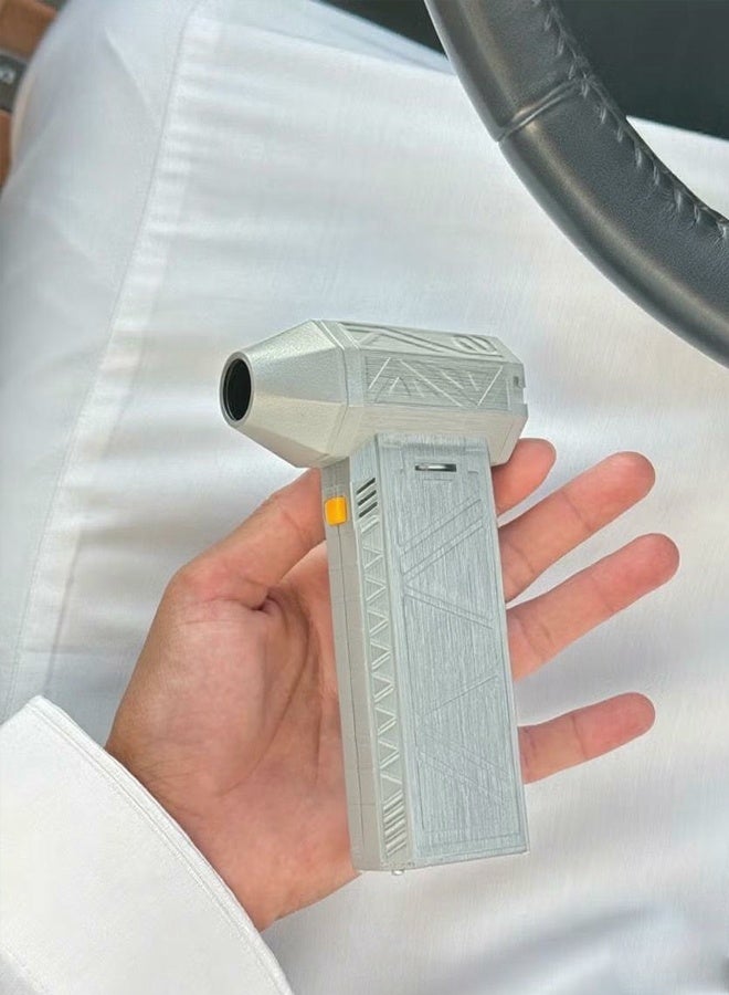 Gale Force S Jet Dry Mini Blower, 130000 RPM Portable Mini Jet Blower, Super Jet Fan Adjustable Speeds and Rechargeable, Cordless Jet Blower Car Dryer with Large Battery, and Type-C Fast Charging - Image 5