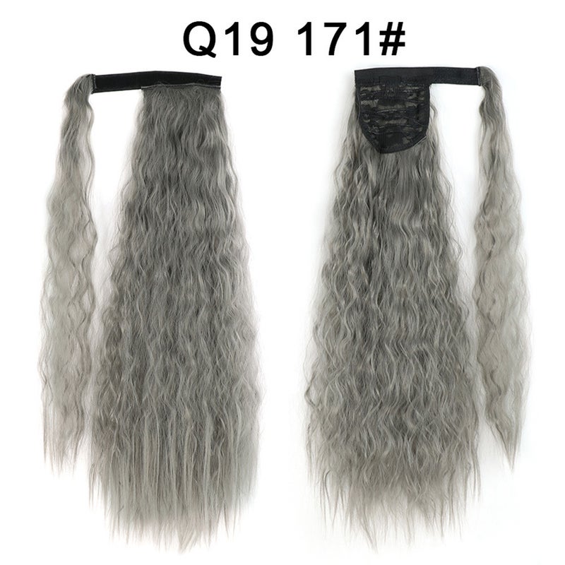 Generic Xuchang Magic Tape Corn Curly Ponytail Extension Q19  171#