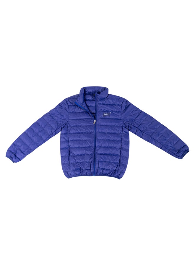 DPT جاكيت صيد للرجال، جاكيت للرجال، أزرق، XL - Image 4