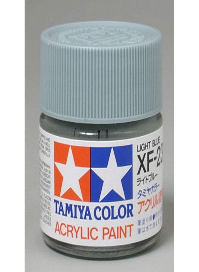 Tamiya Model Color Acrylic Paint XF-23 Light Blue Net 10ml 81723 - Image 3