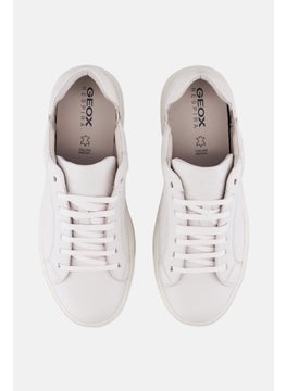 GEOX Men U Velletri B Lace Up Casual Shoes, White  - Image 2