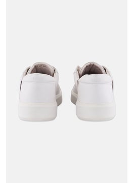 GEOX Men U Velletri B Lace Up Casual Shoes, White  - Image 3