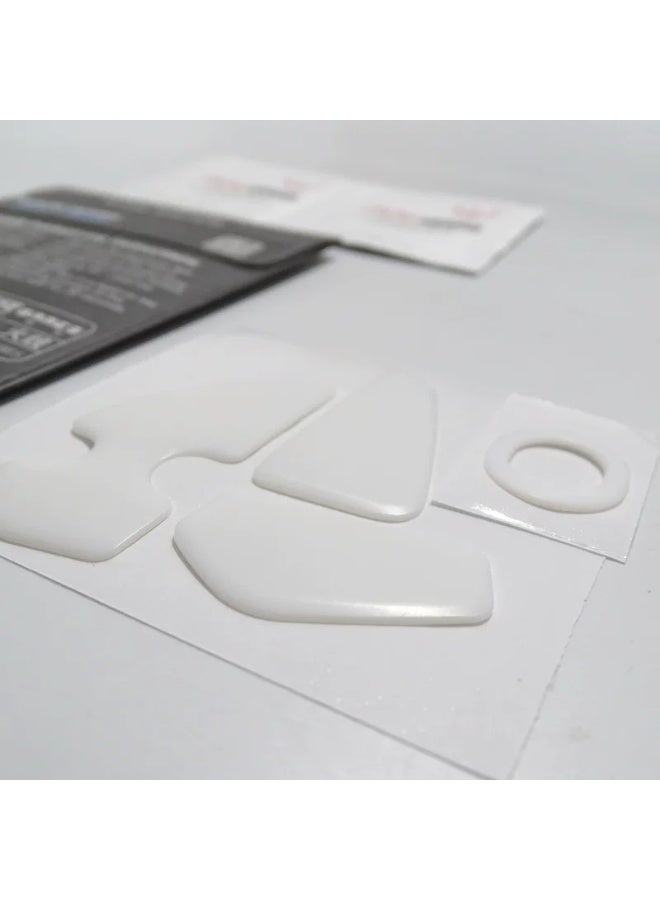 HOTLINE GAMES ICE Mouse Skates for MX Master 4 – 100% PTFE Replacement Mouse Feet with Rounded Edges for Smooth & Precise Glide (White) - Image 3
