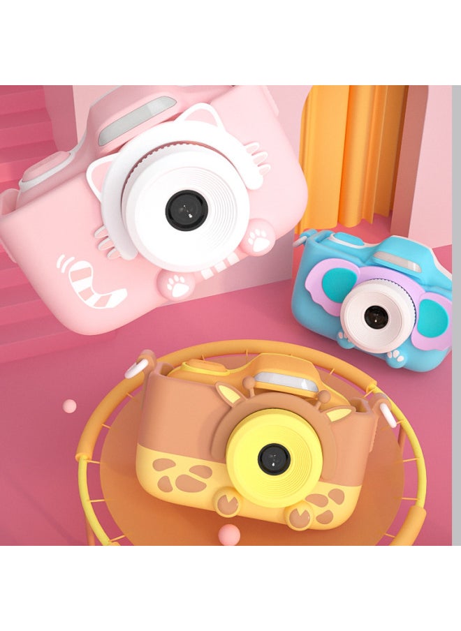 Generic High Definition Touch Screen Digital Camera Mini Smart Camcorder For Children Campus Sports Student Camera-Body Color:Pink Cat (No Card) Touch Screen WIFI  - Image 2