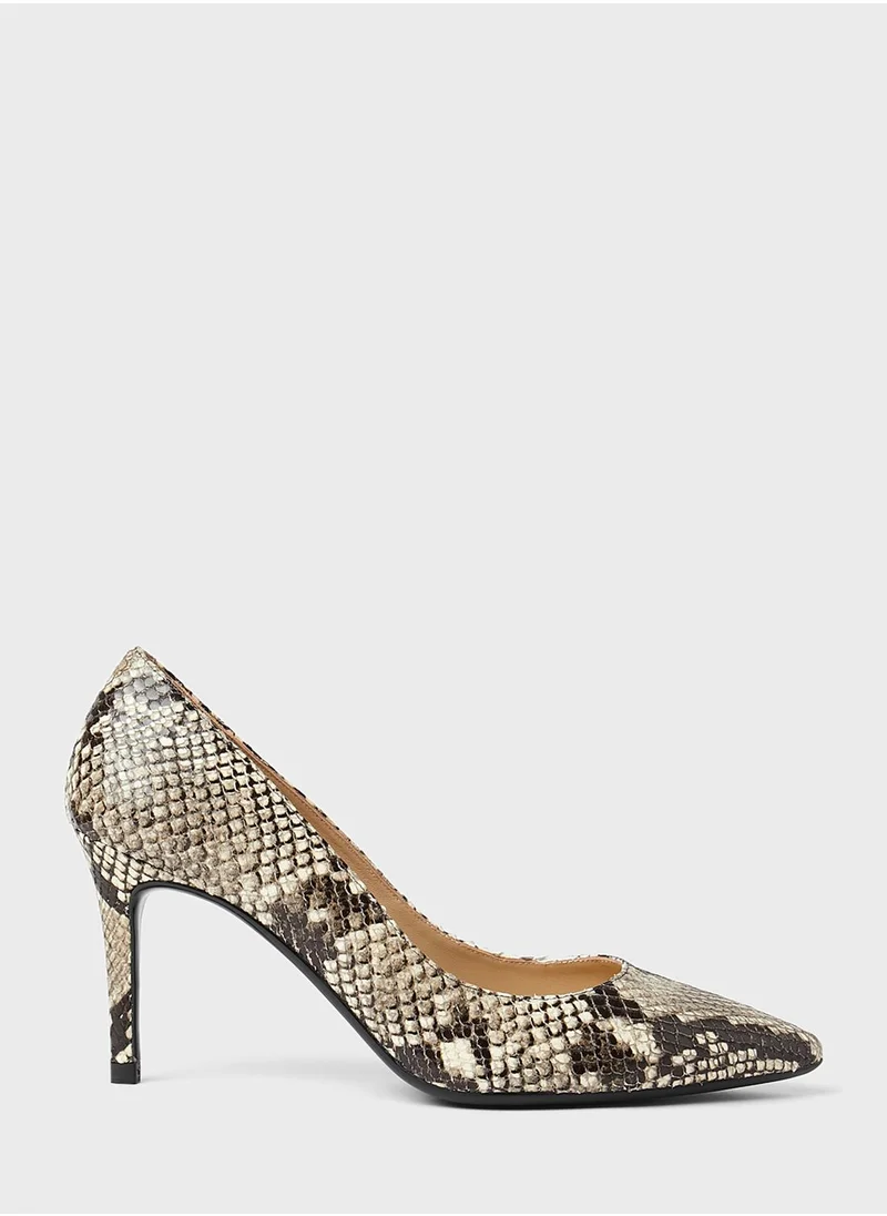 Ted Baker Alesiya Snakeskin Pumps