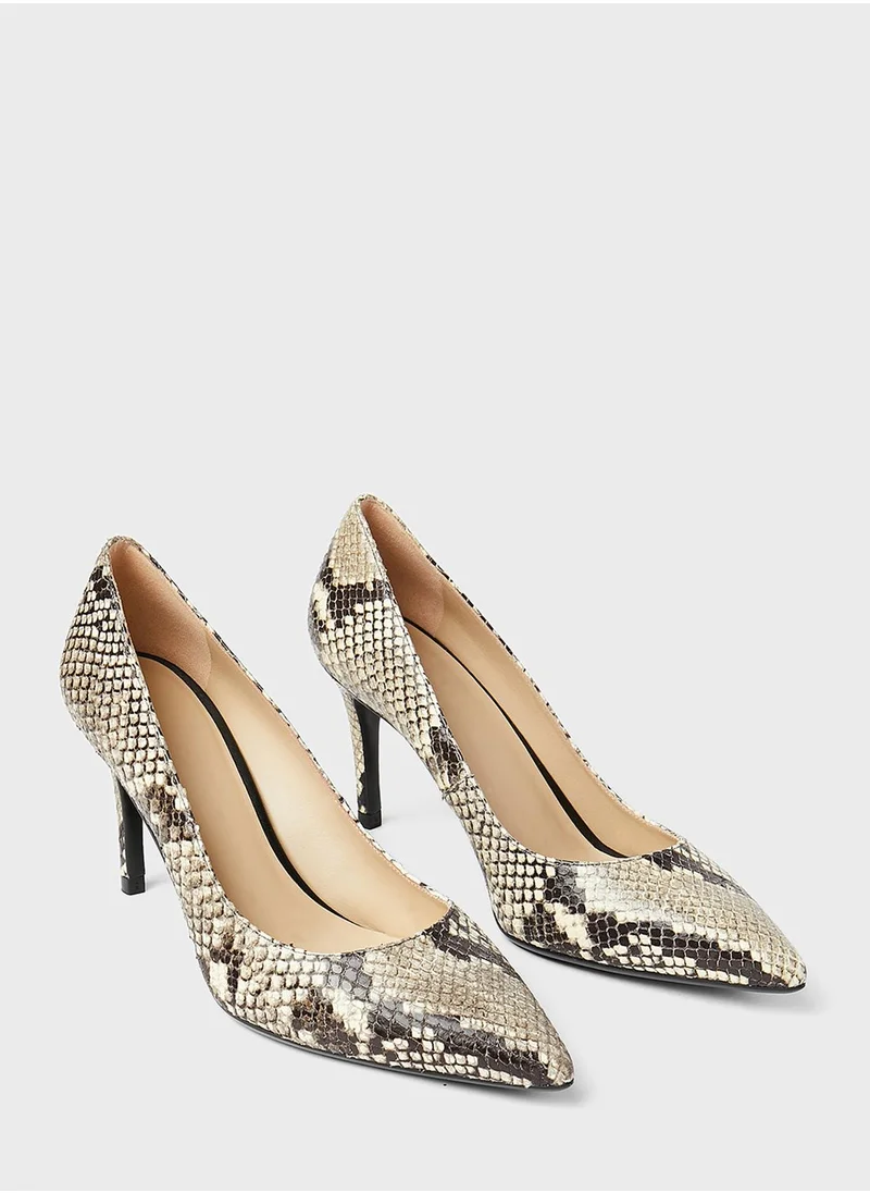Ted Baker Alesiya Snakeskin Pumps